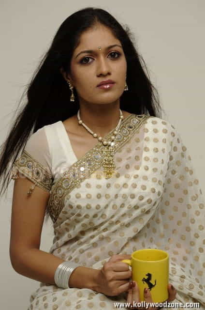 Actress Meghana Sexy Saree Photos 04