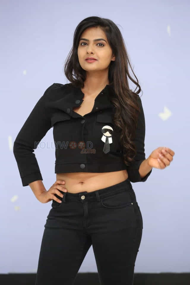 Actress Neha Deshpande Black Dress Photoshoot Photos 28