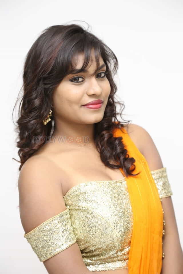 Actress Priyanka Augustin At Runam Audio Launch Photos 14