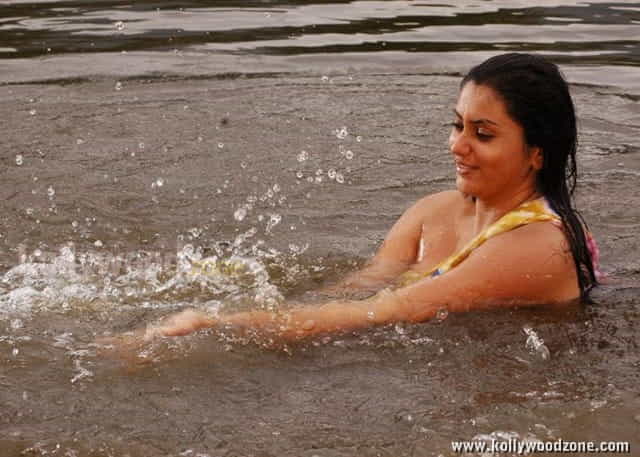 Namitha Hot Topless Stills 07