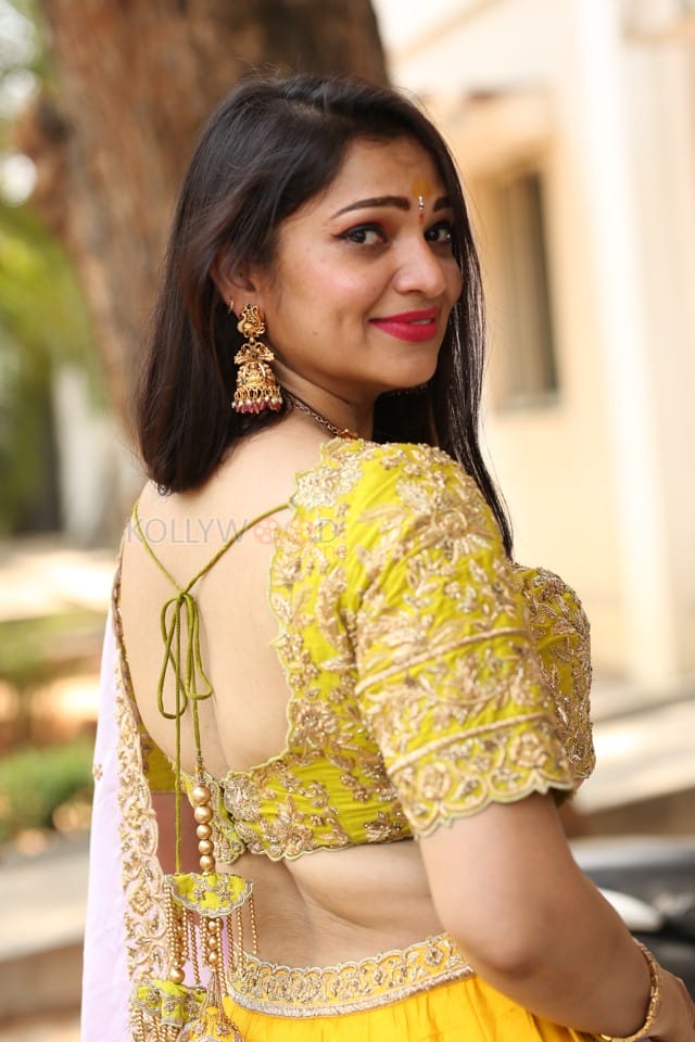 Actress Ashwini Sree at Miss Janaki Movie Launch Pictures 41