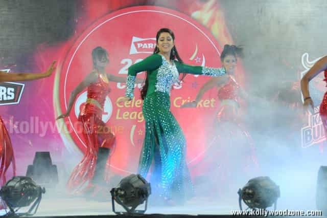 Actress Charmi Dance Performance At Ccl Photos 16