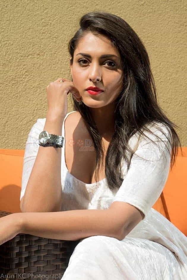 Actress Madhu Shalini White Dress Photo Shoot Pictures 05