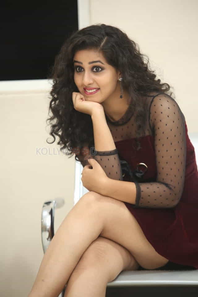 Actress Pavani At Moodu Puvvulu Aaru Kayalu Pre Release Event Photos 08