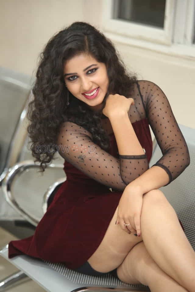 Actress Pavani At Moodu Puvvulu Aaru Kayalu Pre Release Event Photos 16