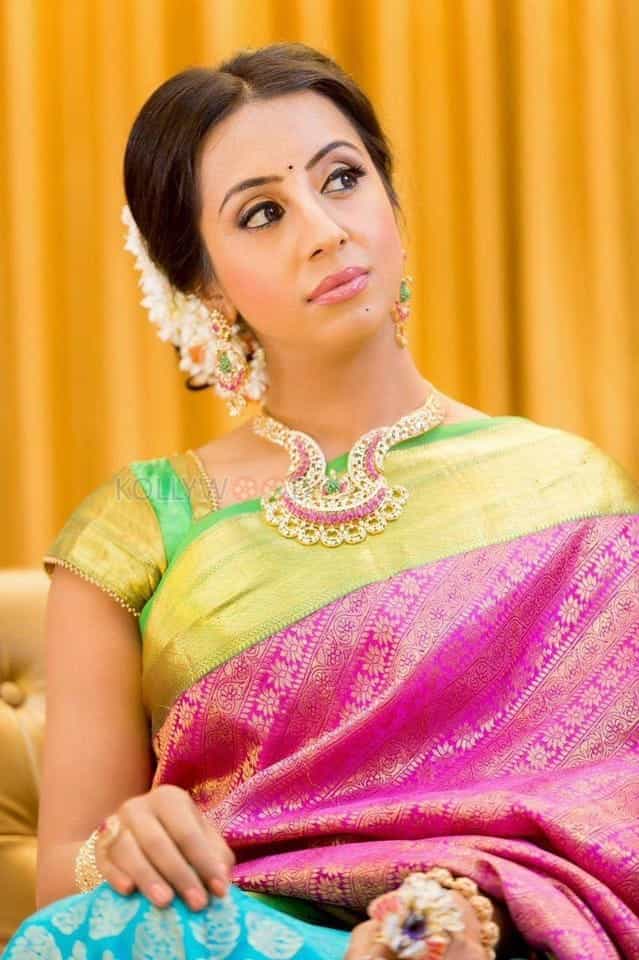 Actress Sanjjanaa Akshaya Tritiya Saree Photos 01