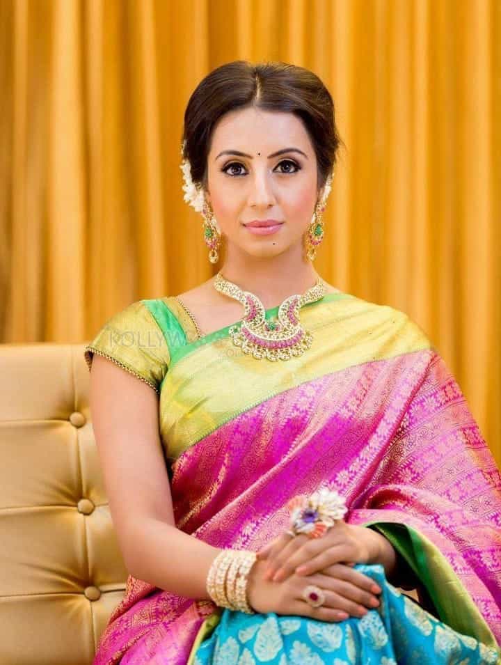 Actress Sanjjanaa Akshaya Tritiya Saree Photos 03