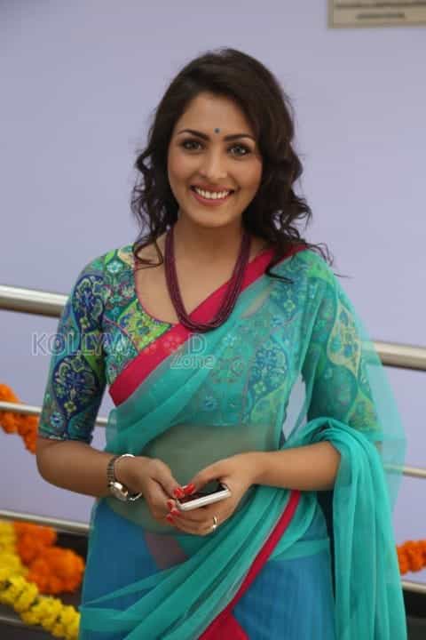 Beautiful Madhu Shalini In Saree Photos 02 (147223) | Kollywood Zone