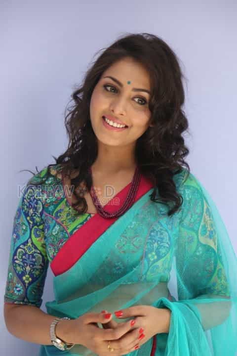 Beautiful Madhu Shalini In Saree Photos 30