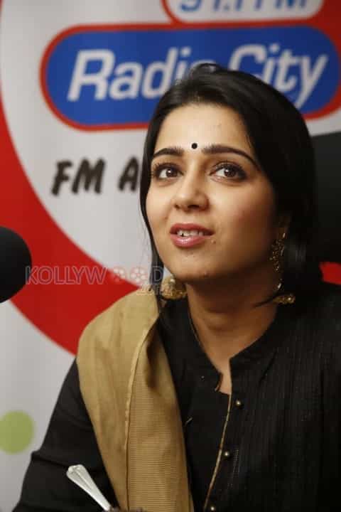 Telugu Actress Charmi At Radio City Photos 19