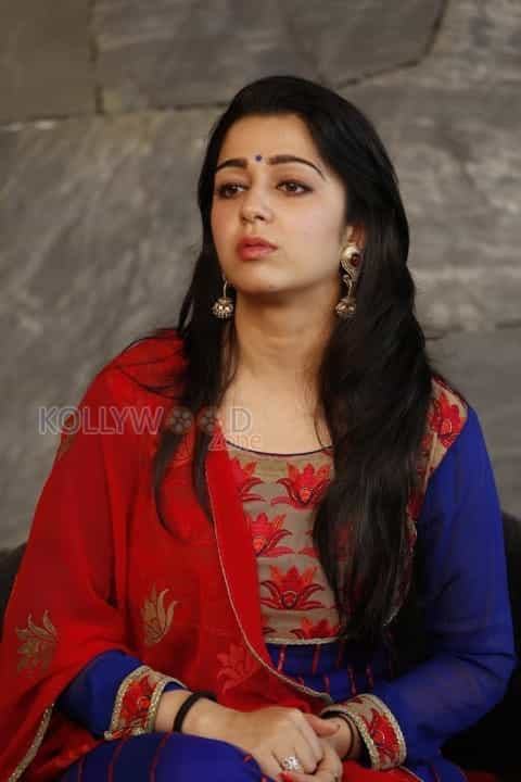 Telugu Actress Charmi Interview Pictures 04