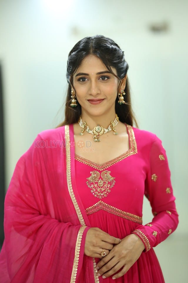 Actress Chandini Chowdary at Yevam Trailer Launch Event Photos 12