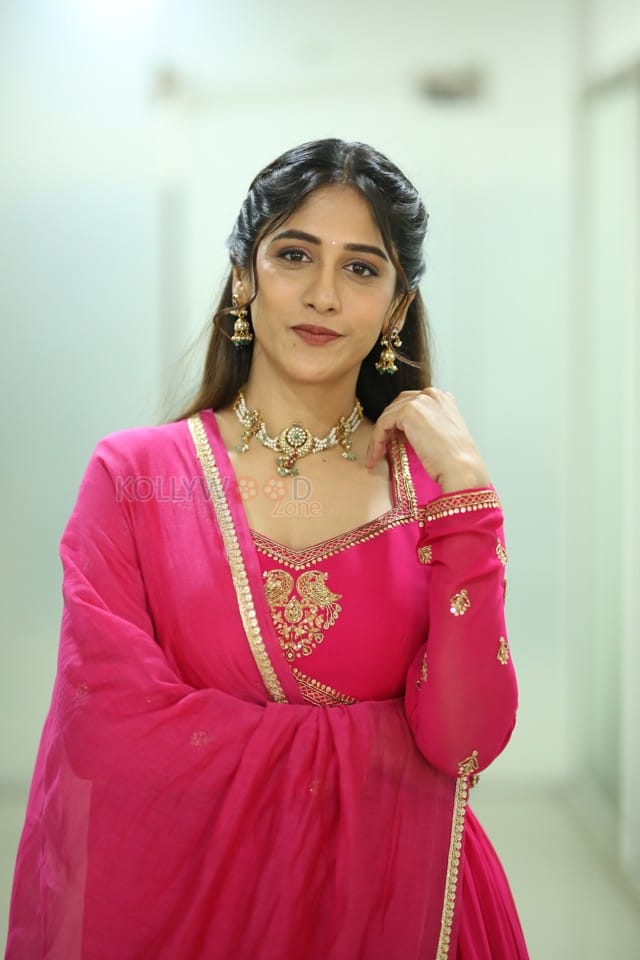 Actress Chandini Chowdary at Yevam Trailer Launch Event Photos 17