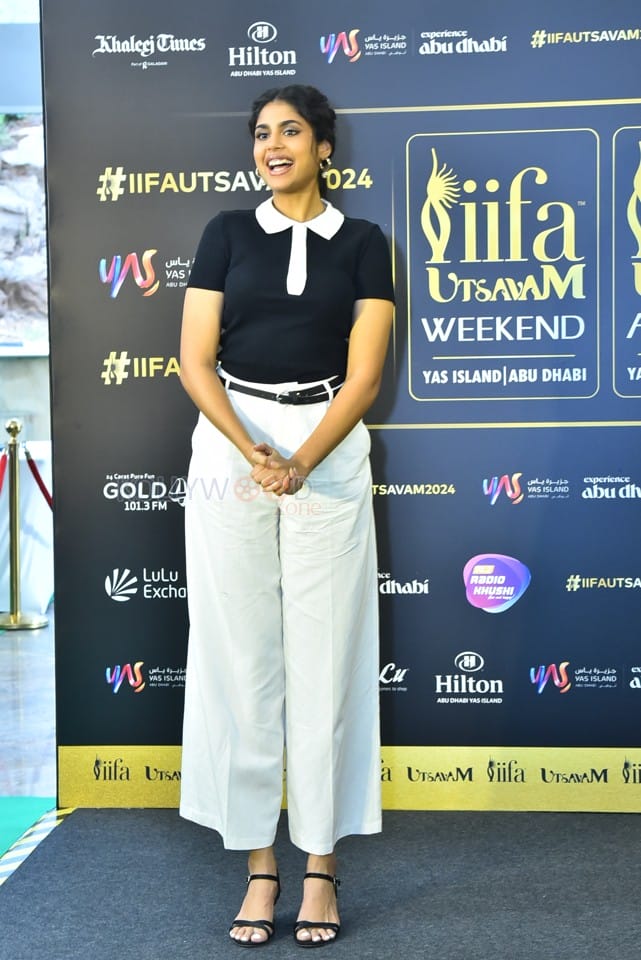 Actress Faria Abdullah at IIFA Utsavam Press Conference Meet Pictures 10