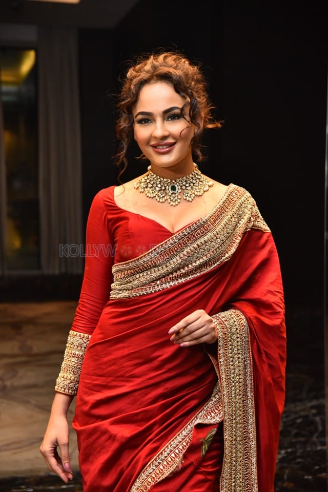 Actress Seerat Kapoor at Manamey Movie Pre Release Event Photos 21