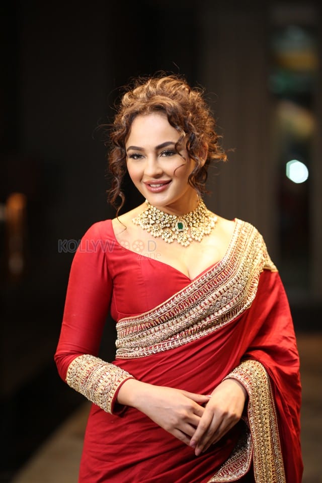 Actress Seerat Kapoor at Manamey Movie Pre Release Event Photos 53