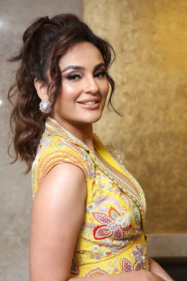 Telugu Actress Seerat Kapoor At Usha Parinayam Pre Release Event Pictures 35