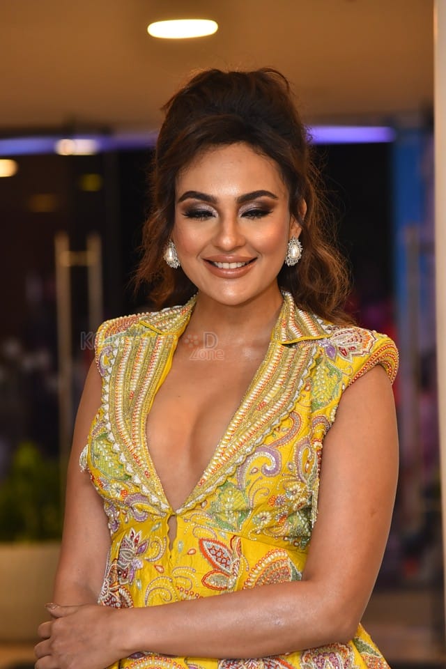 Telugu Actress Seerat Kapoor At Usha Parinayam Pre Release Event Pictures 59