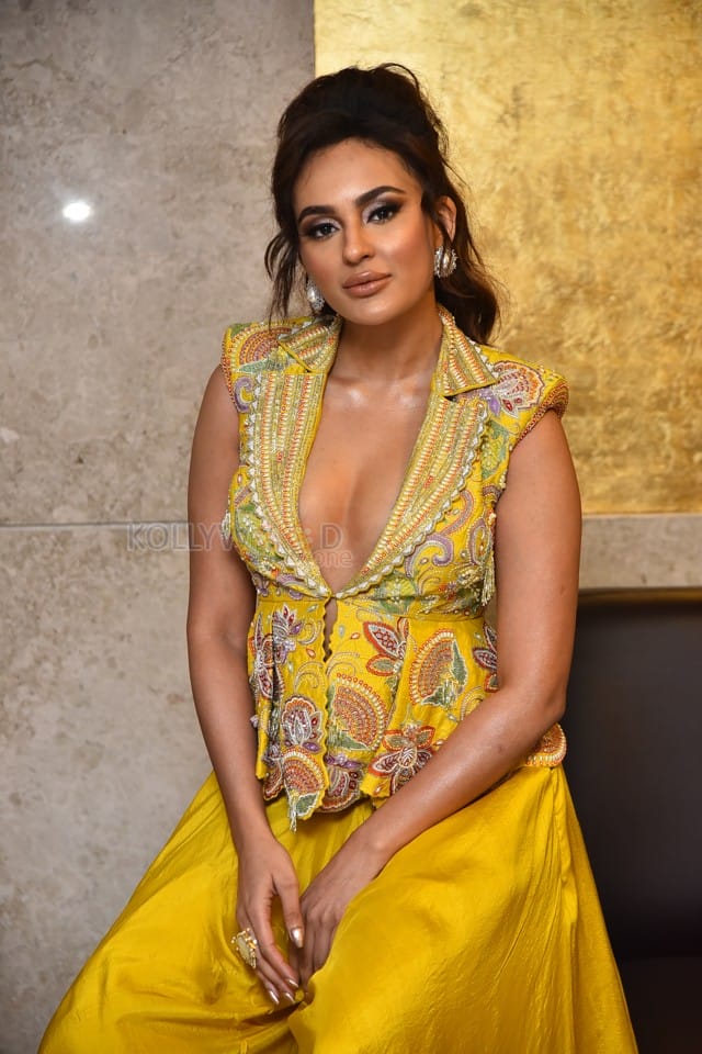 Telugu Actress Seerat Kapoor At Usha Parinayam Pre Release Event Pictures 68