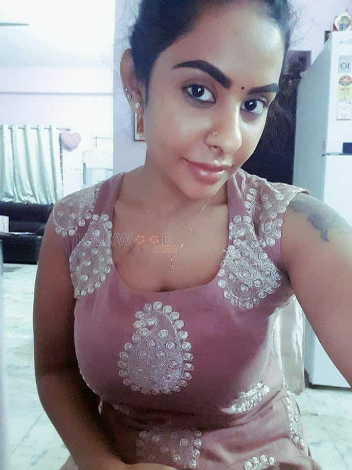 Telugu Actress Sri Reddy Personal Photos 22