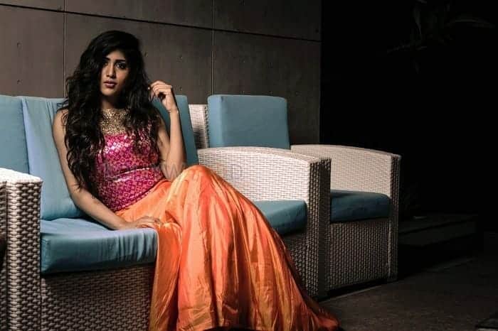 Tollywood Actress Chandini Chowdary Photo Shoot Stills 02