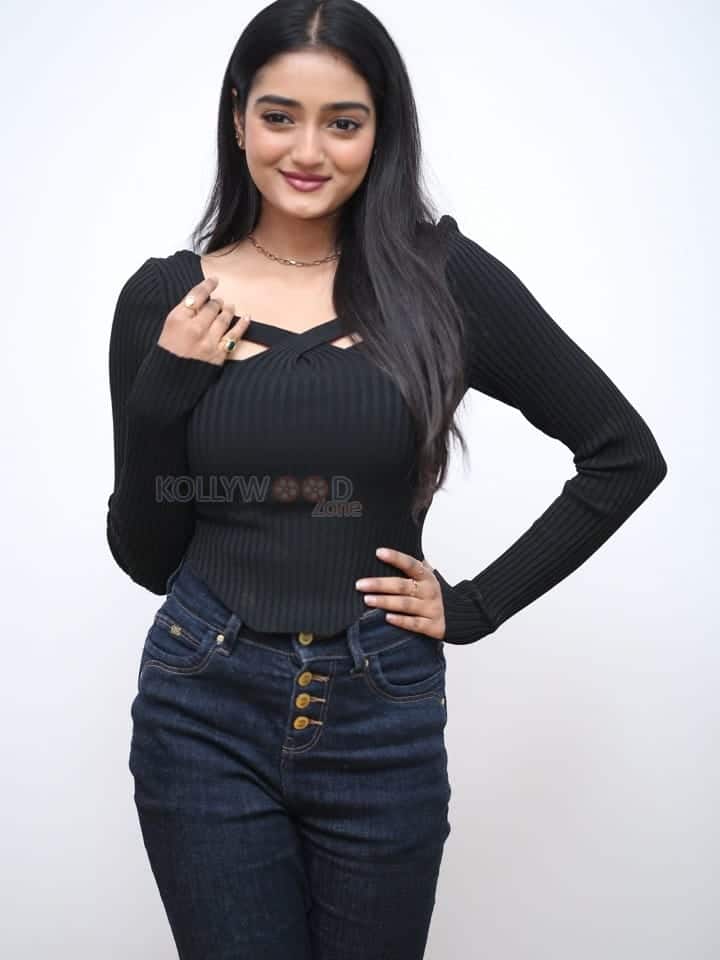 Actress Hrithika Srinivas at Sound Party Interview Photos 37