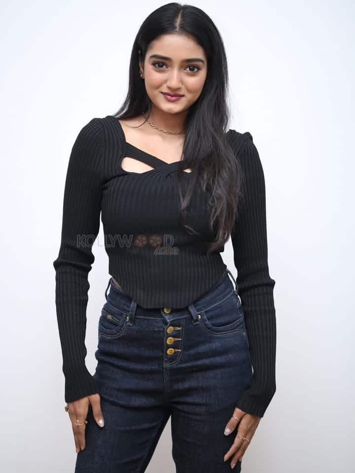 Actress Hrithika Srinivas at Sound Party Interview Photos 42