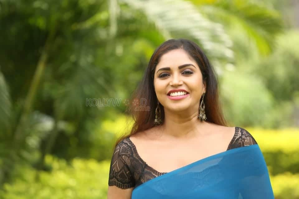 Actress Karunya Chowdary At 3 Monkeys Movie First Look Launch Photos 13