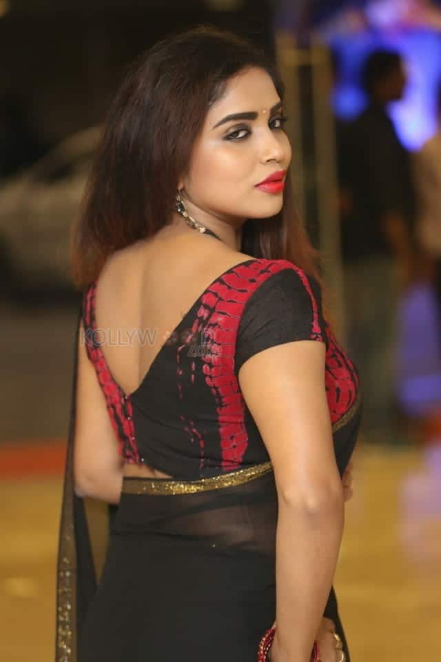 Actress Karunya Chowdary At 3 Monkeys Pre release Event Hot Photos 40