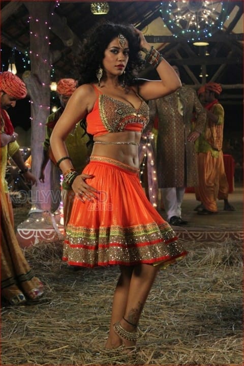 Actress Mumaith Khan In Amavasai Movie Item Song Stills 02