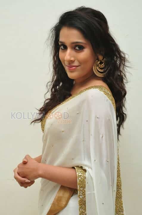 Actress Rashmi Gautam Beautiful Saree Photos 22