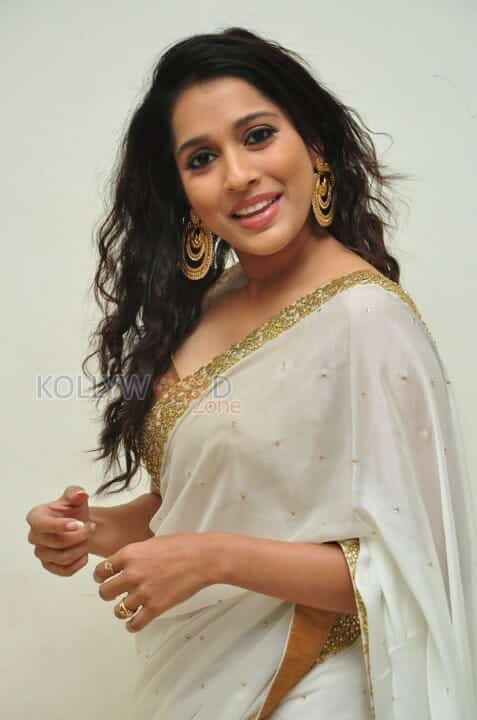 Actress Rashmi Gautam Beautiful Saree Photos 26