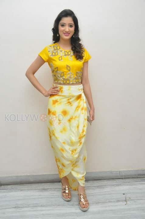 Richa Panai At Rakshaka Bhatudu Movie Trailer Launch Photos 12