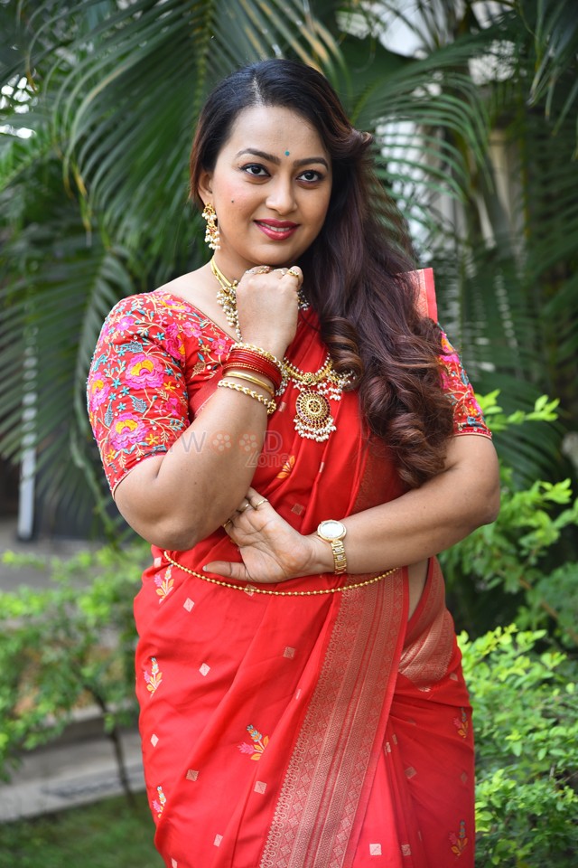 Tenant Actress Ester Noronha Glam Saree Photoshoot Pictures 05