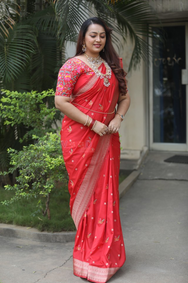 Tenant Actress Ester Noronha Glam Saree Photoshoot Pictures 08