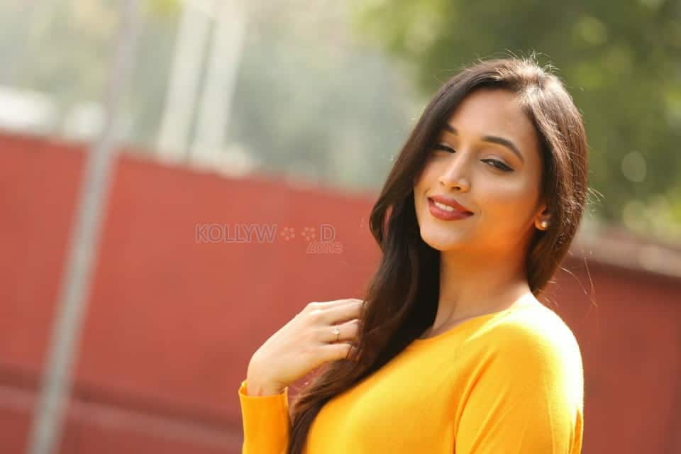 Actress Srinidhi Shetty At Kgf Success Meet Photos 05