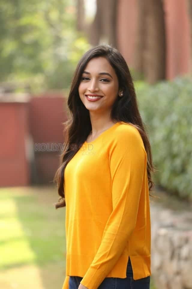 Actress Srinidhi Shetty At Kgf Success Meet Photos 09