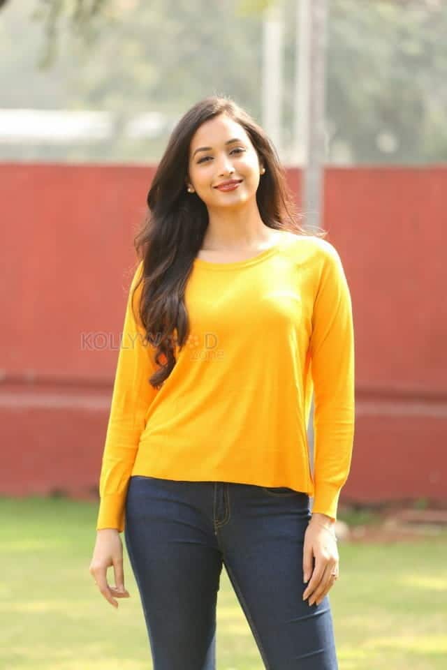 Actress Srinidhi Shetty At Kgf Success Meet Photos 11