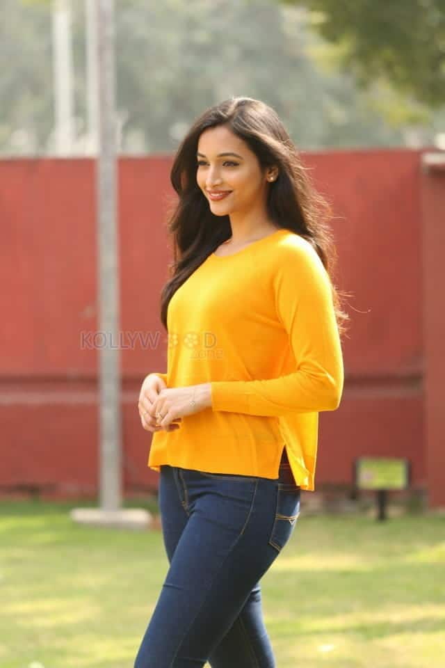 Actress Srinidhi Shetty At Kgf Success Meet Photos 12