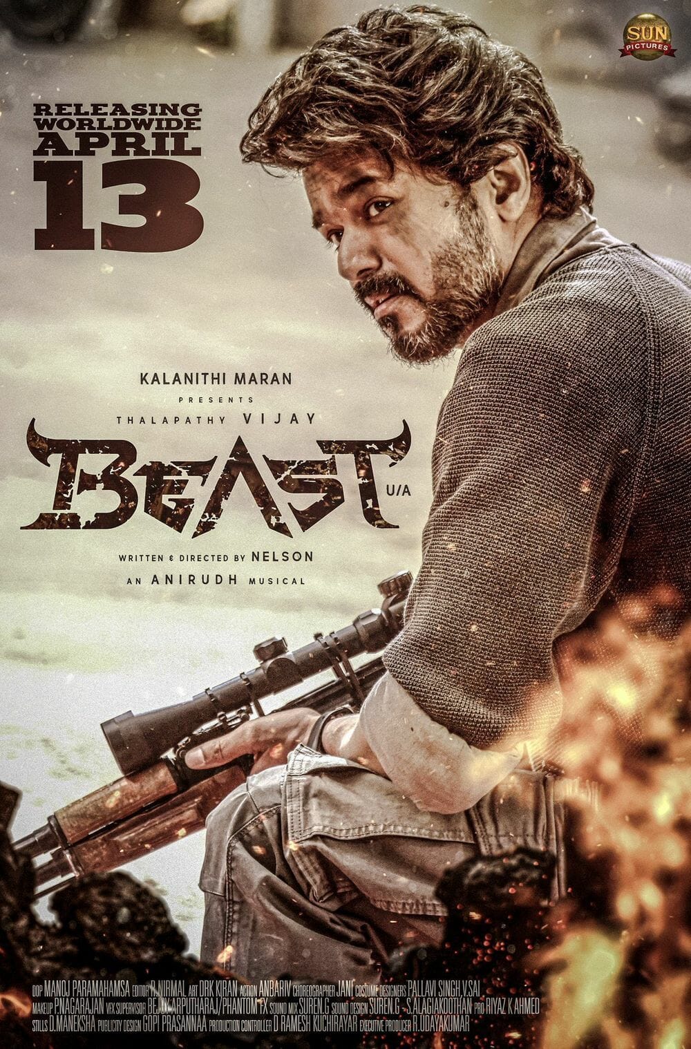 Beast Trailer: Vijay Appears Notorious And Formidable | Kollywood Zone