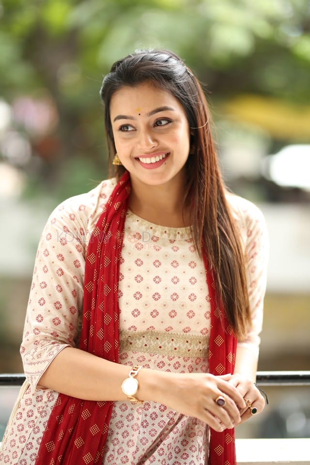 Heroine Mokksha at Alanati Ramachandrudu Interview Pictures 31