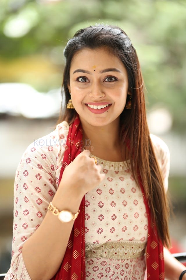 Heroine Mokksha at Alanati Ramachandrudu Interview Pictures 32