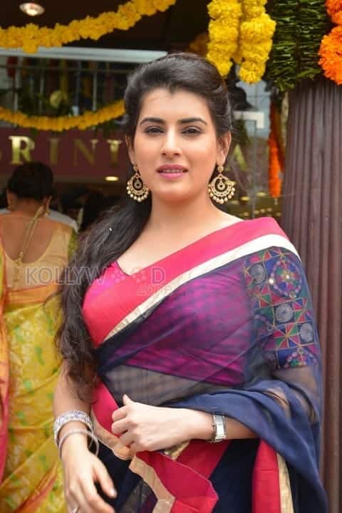 Actress Archana At Srinivasa Textiles Launch Photos 03