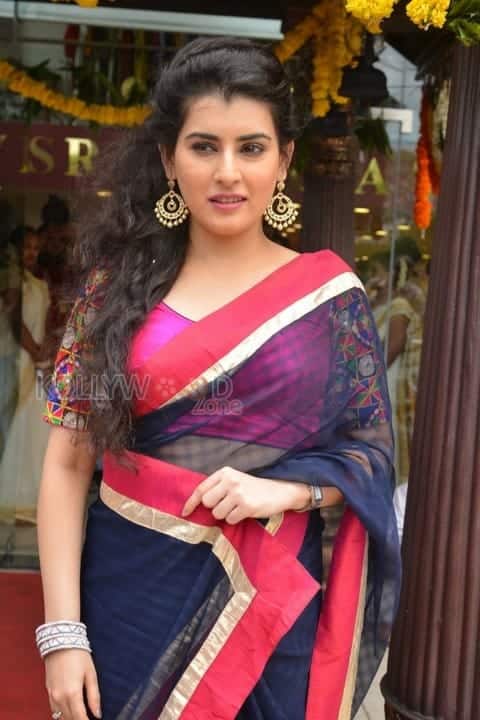 Actress Archana At Srinivasa Textiles Launch Photos 04