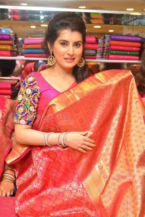 Actress Archana At Srinivasa Textiles Launch Photos 06