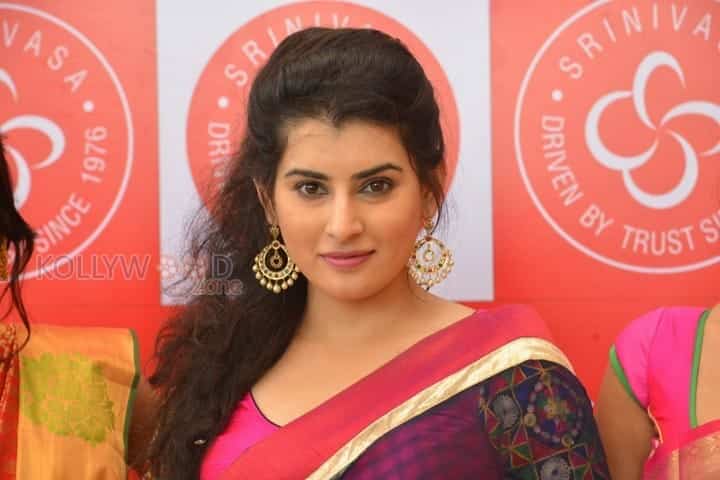 Actress Archana At Srinivasa Textiles Launch Photos 07