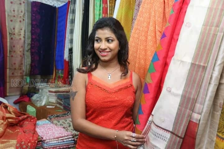 Geetanjali At National Silk Expo Launch Pictures 03