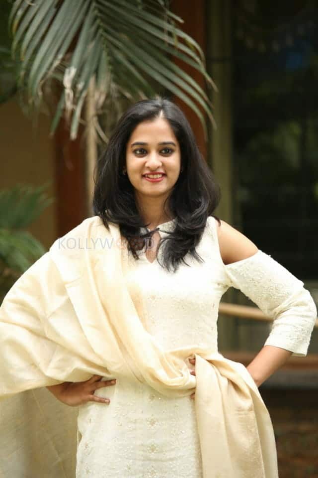 Nanditha Raj At Vishwamitra Teaser Launch Photos 17