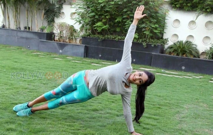 Pooja Sri Hot Yoga Poses 10