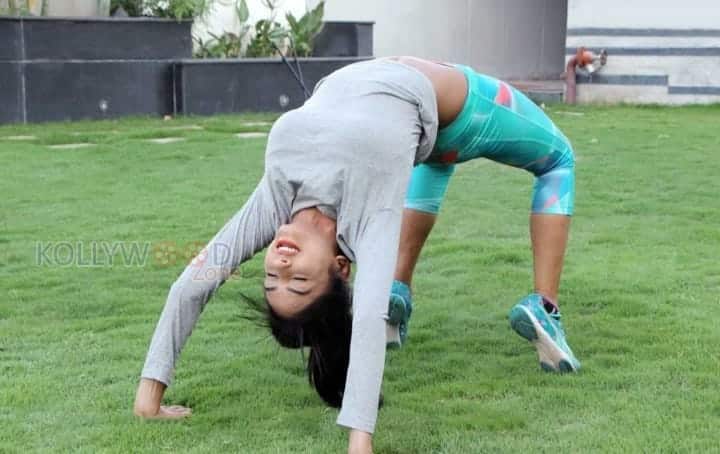 Pooja Sri Hot Yoga Poses 13